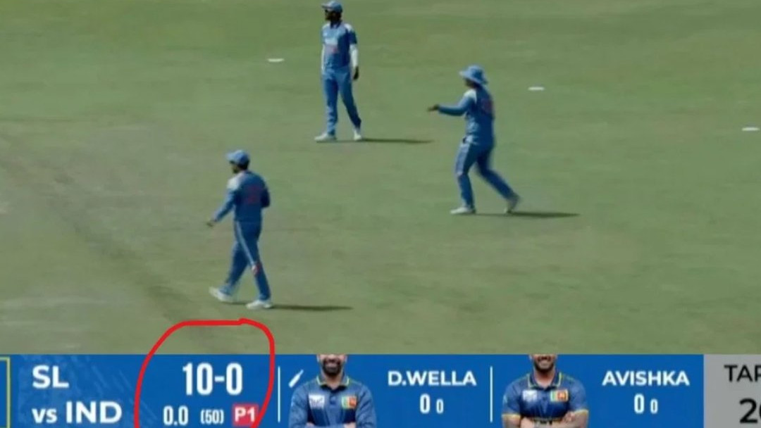 Rare incident in cricket 10 runs awarded before batting starts