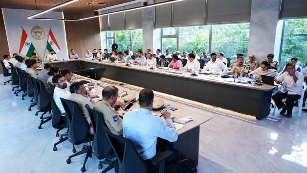 Revanth Reddy fires on officials and warns to hit roads if needed for rain relief