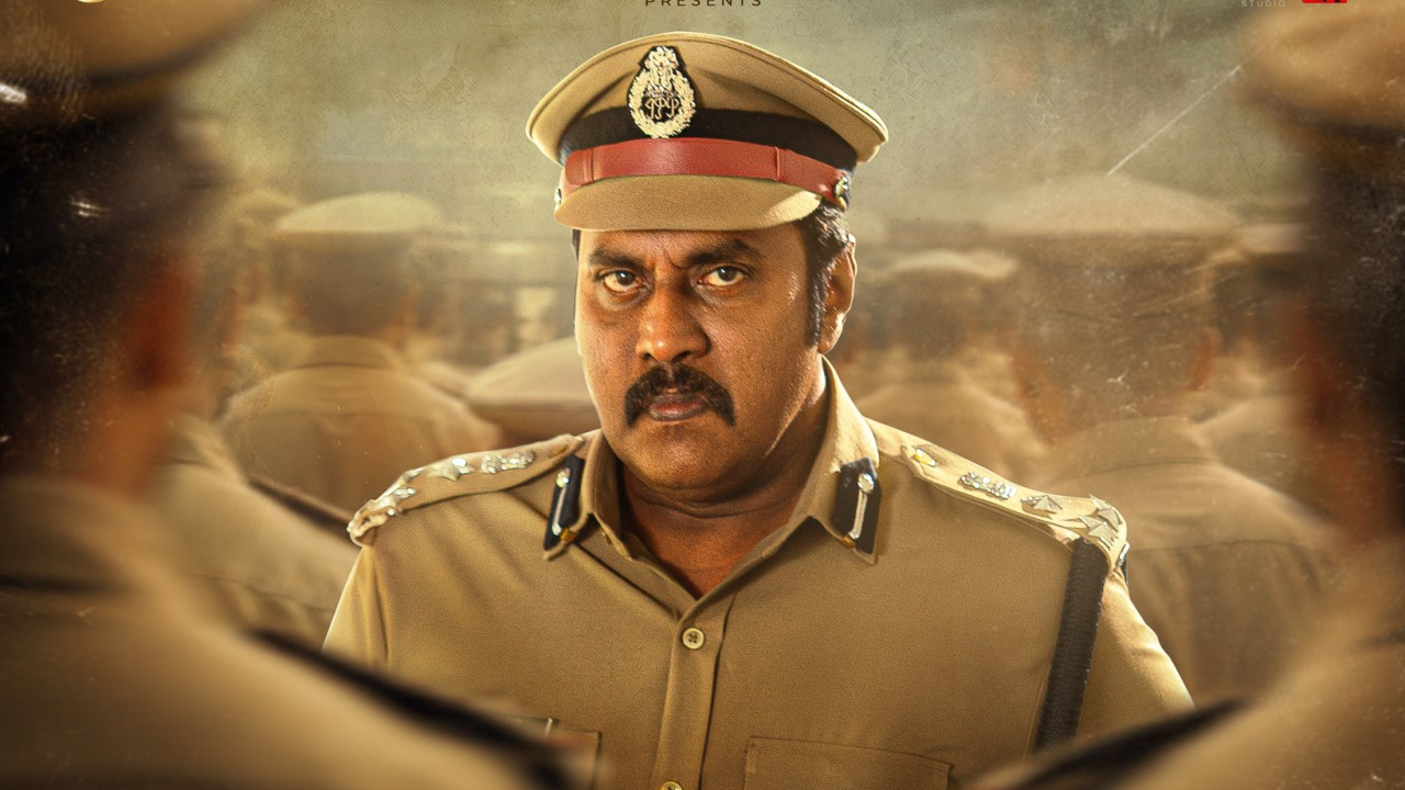 Sunil in Tamil Political Thriller First Look from Ananthan Kaadu