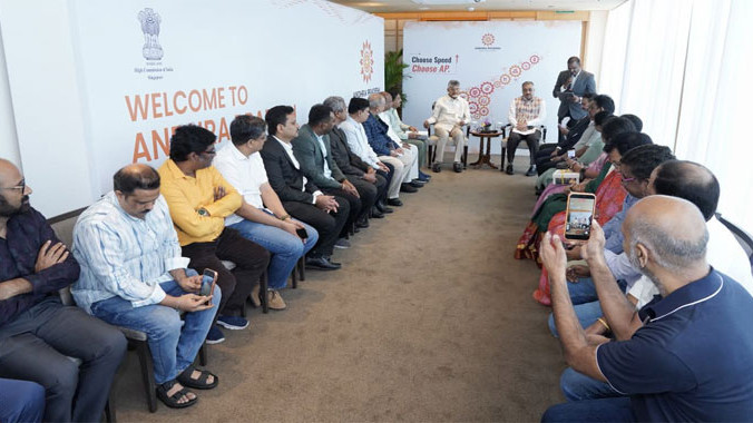 AP is best destination for semiconductor manufacturing CM Chandrababu