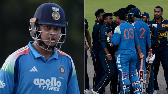 Fight with Sri Lanka players will ICC take action against Vaibhav