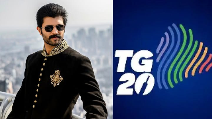 Sreenidhi University as TG20 League title sponsor and Vijay Deverakonda as brand ambassador
