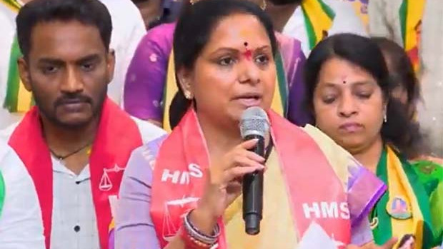 Kalvakuntla Kavitha key comments on Maoists in forest
