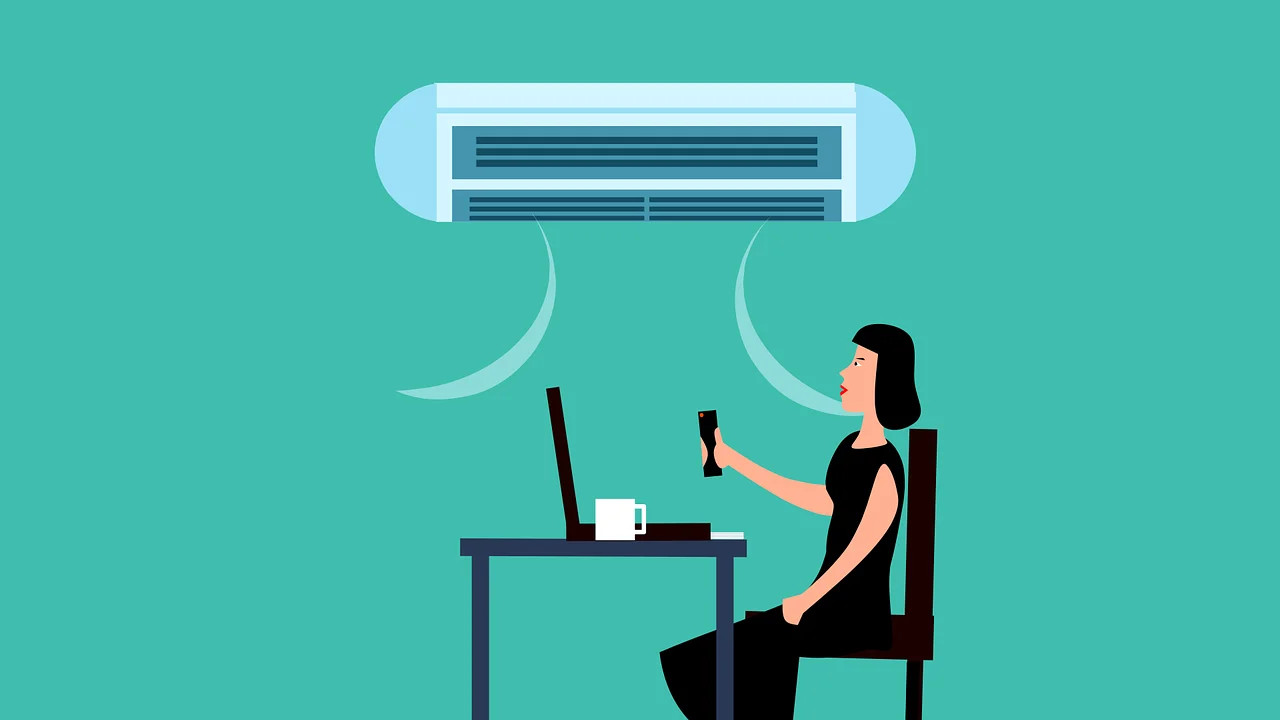 Air conditioner usage and its effects on hair health
