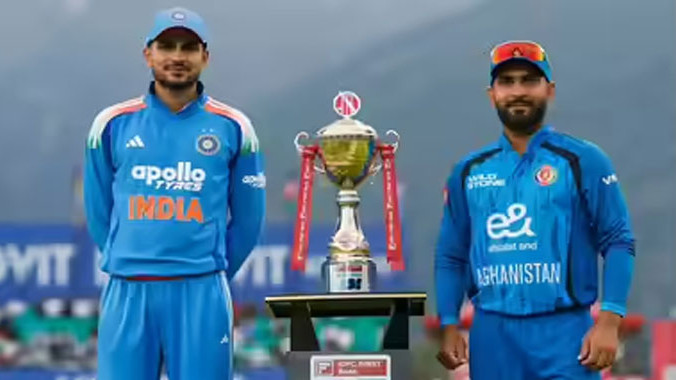 India vs Afghanistan 2nd ODI Afghanistan wins toss and Prince Yadav debuts