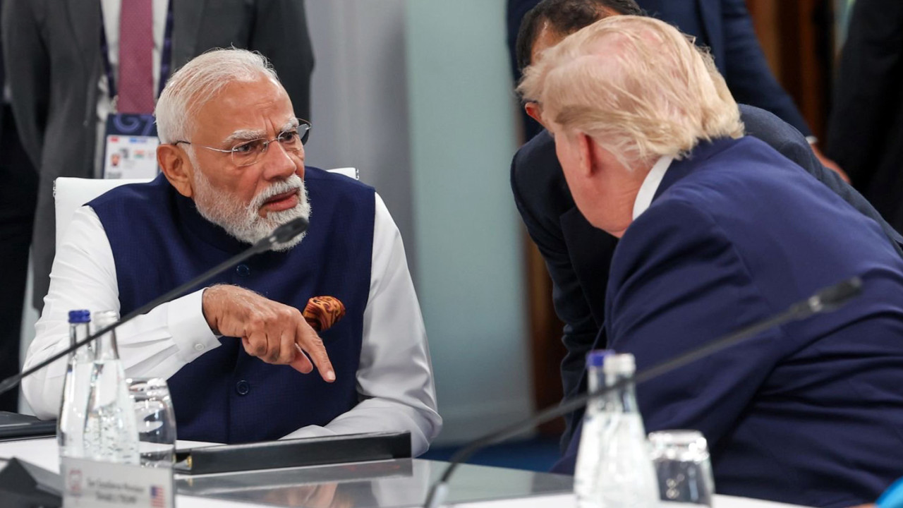 US President Donald Trump showers praises on PM Narendra Modi