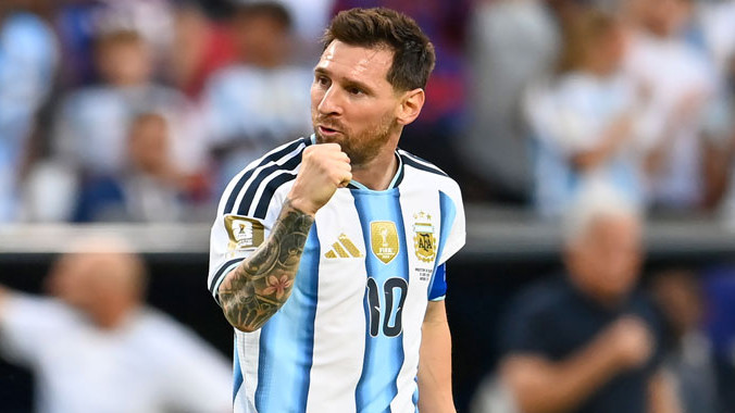 Lionel Messi creates history with first World Cup hat trick as Argentina beats Algeria