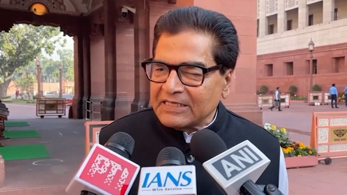 Om Prakash Rajbhar claims Samajwadi Party split Ram Gopal Yadav says ask Amit Shah