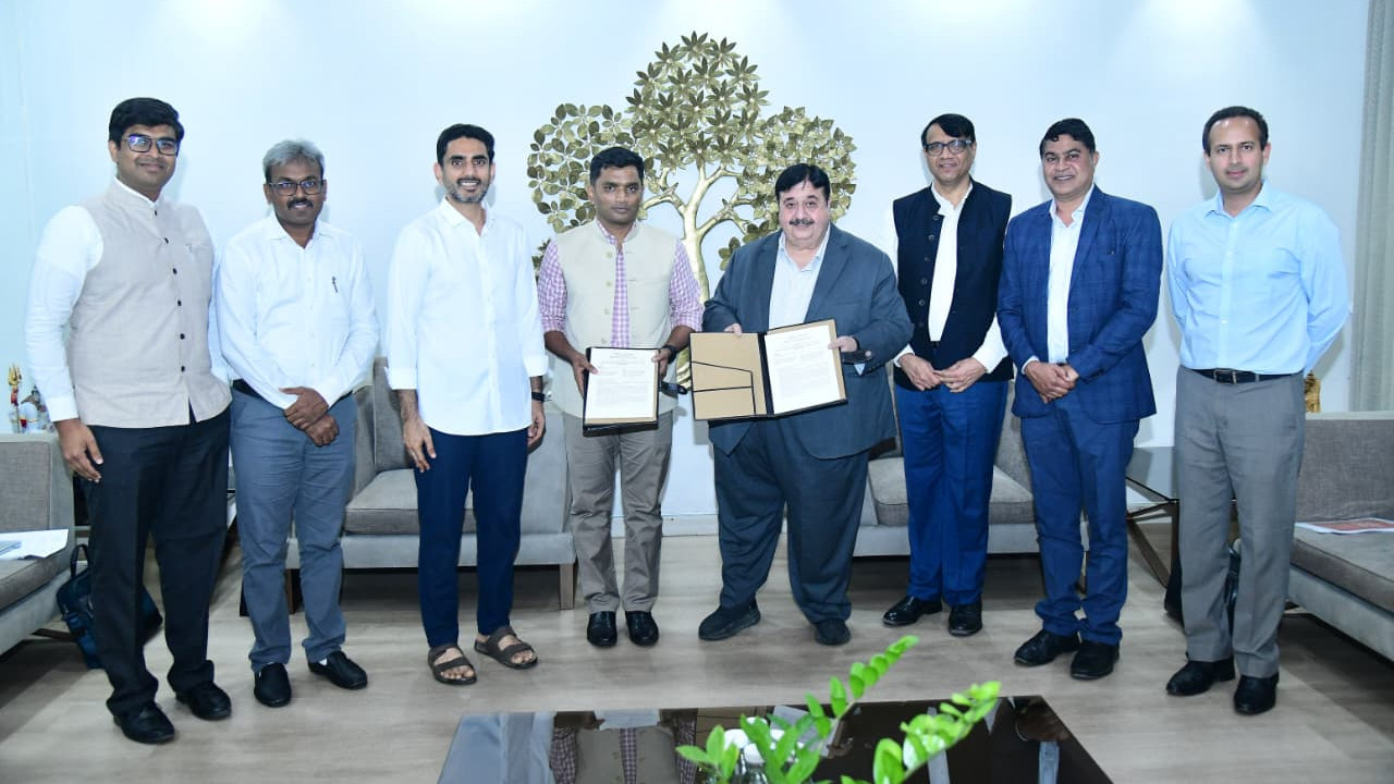 Nara Lokesh witnesses MoU for new JSS Mahavidyapeetha campus in Tirupati