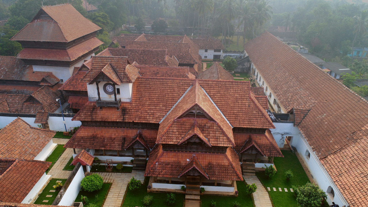 Padmanabhapuram Palace is a 400 year old wooden marvel still standing strong