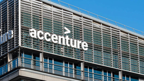 Accenture impact IT shares crash markets in heavy losses