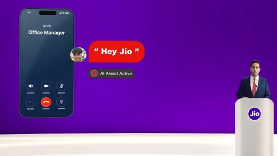 Jio AI services book cabs tell scores and remind doctor appointments