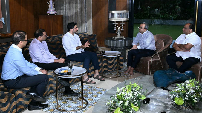 Nara Lokesh calls on industrialists to support Andhra Pradesh industrial development
