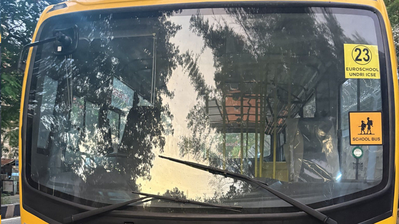 Hyderabad school bus drivers caught using mobile phones 55995 times