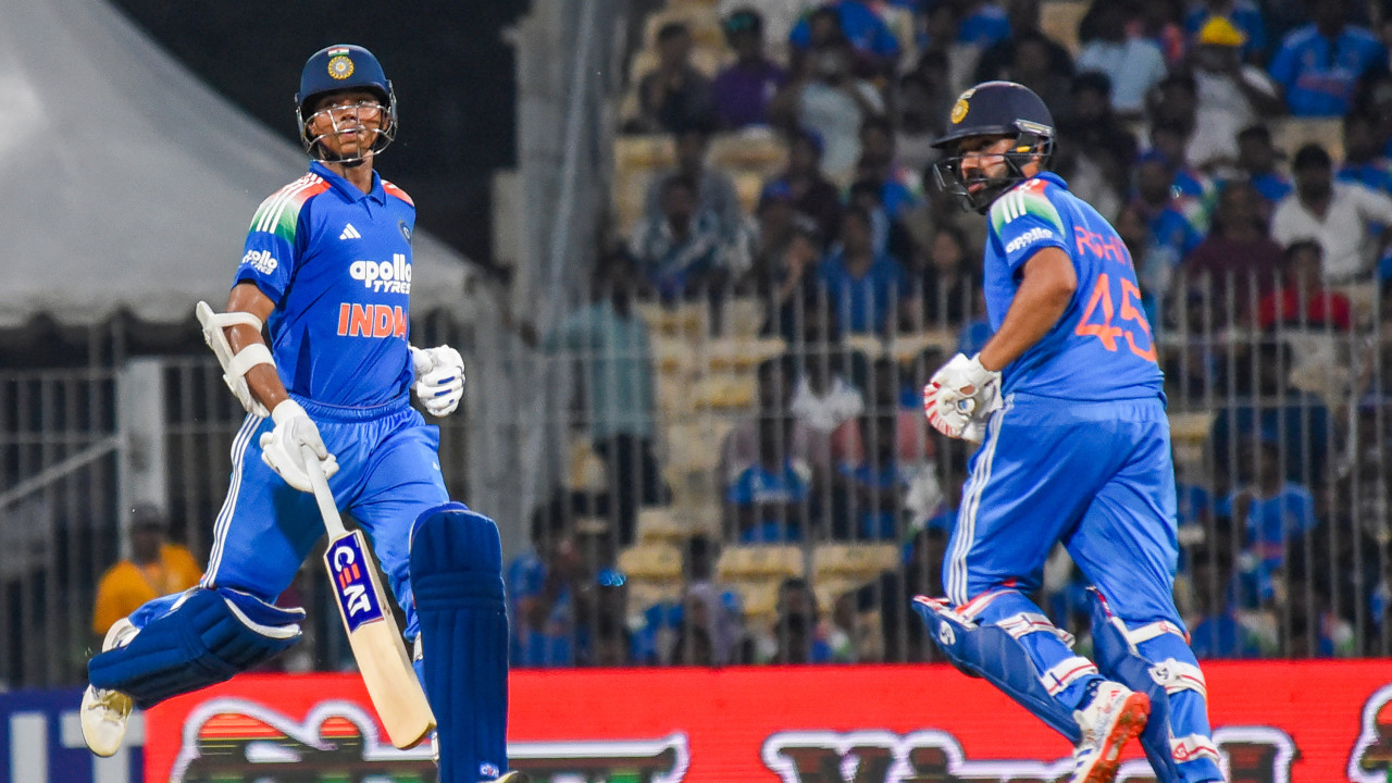 Jaiswal with century Hitman with half century both back in form Team India clean sweep against Afghanistan