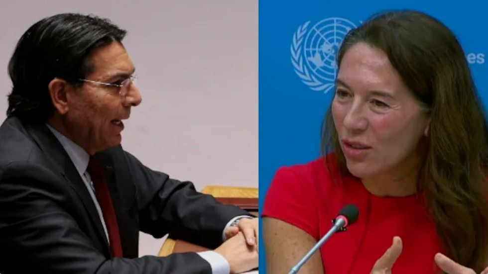 Israel Ambassador yells shut up during heated argument at United Nations