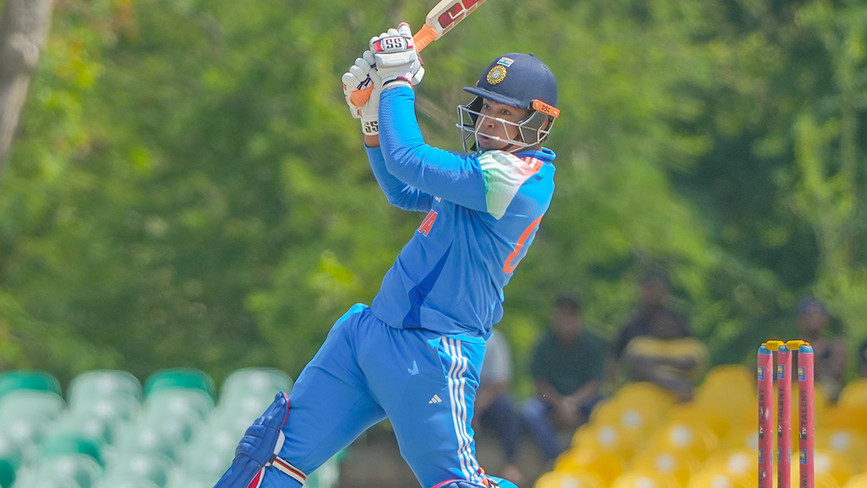 Vaibhav Suryavanshi carnage in Tri Series Final India A set 378 run target for Sri Lanka A