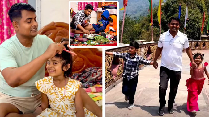Suvendu Sarkar Father Day Inspiration Story Of Dad Who Became Mother To Two Children