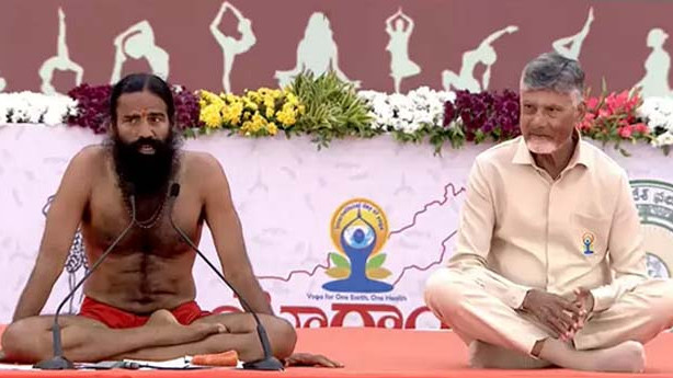 Chandrababu Naidu aims for healthy Andhra Pradesh with key yoga announcements