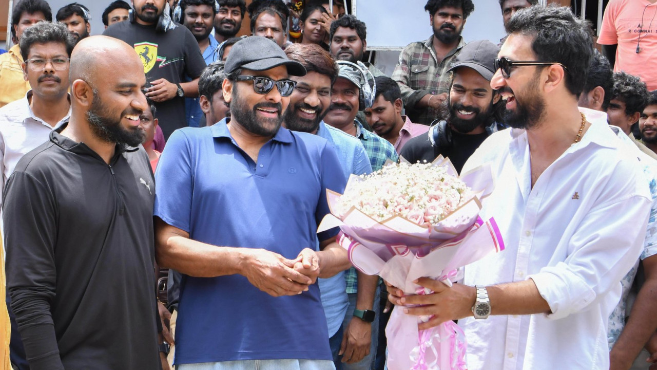 Chiranjeevi Mega158 unit begins second schedule in Hyderabad