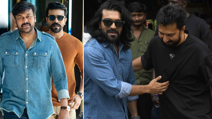 Ram Charan on Mega 158 sets special surprise for his father Chiranjeevi