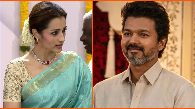 Trisha did not wish on birthday is friendship with Vijay over