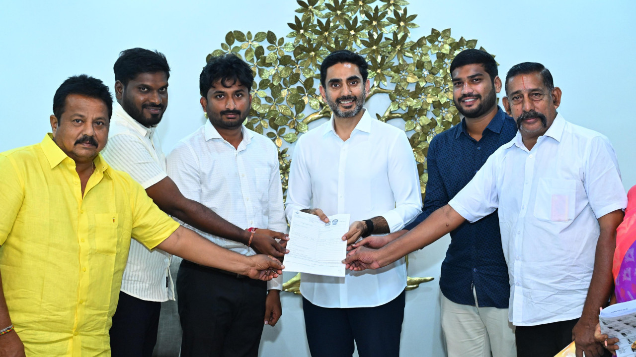 Nara Lokesh participates in special voter list revision program