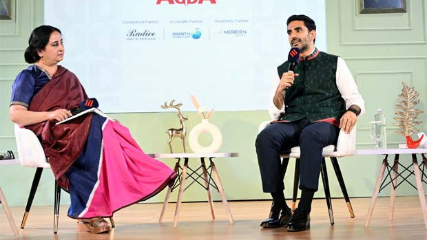 Nara Lokesh attends Express Adda in Delhi as chief guest