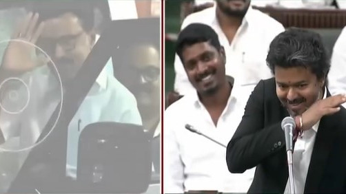 Chief Minister Vijay imitates Stalin in the Assembly