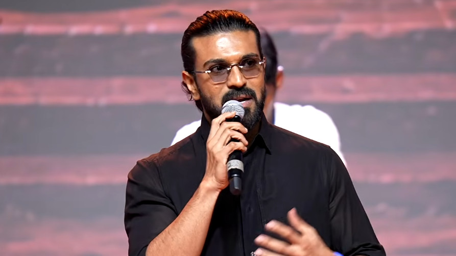 Ram Charan emotional at Peddi event says audience carried film despite reviews