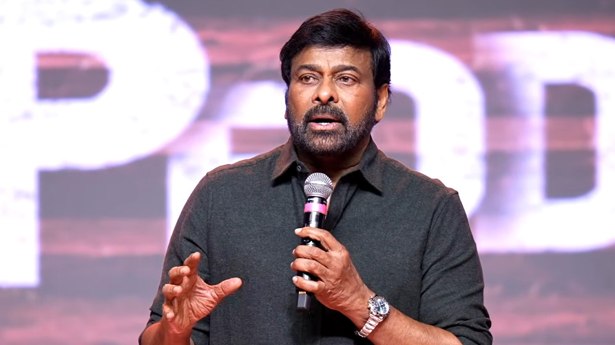 Chiranjeevi says it is a joy to see a child grow and will stay behind him