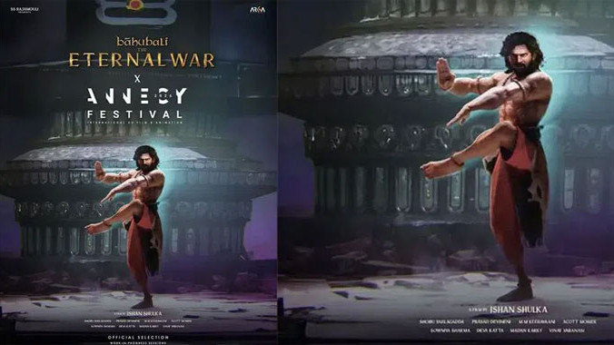 Prabhas on the international stage once again with Baahubali The Eternal War