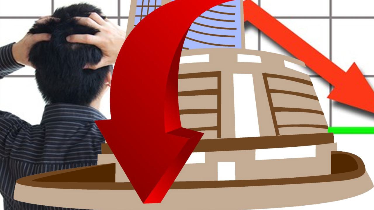 Stock Market Massive Crash Heavy Losses in Key Sector Shares