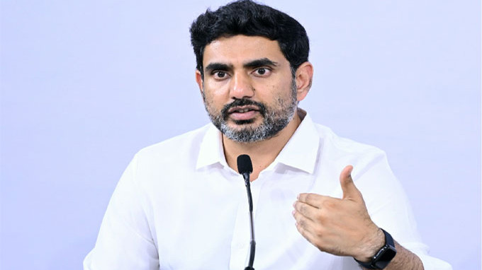 Nara Lokesh chose education department for social change and warns students about CM marks
