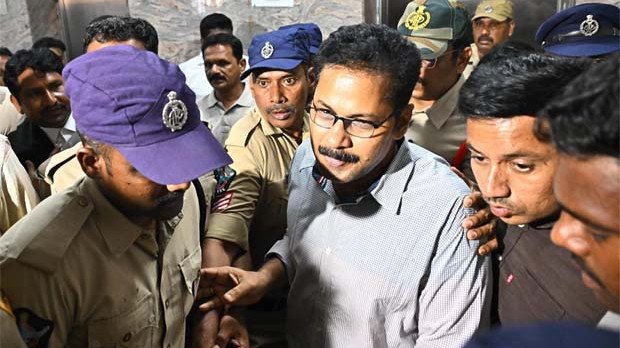 CI Nagaraju shifted to Rajahmundry jail in Sai Krishna disappearance case