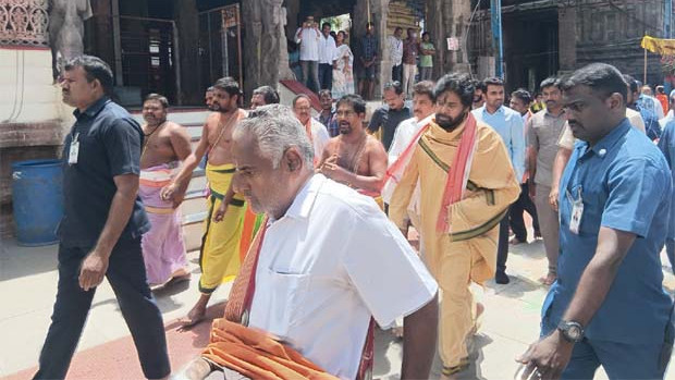 Pawan Kalyan starts his annual spiritual deeksha like every year