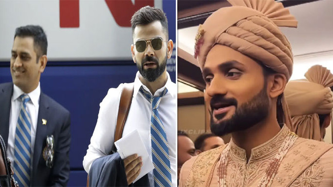 Akash Deep funny response on why Virat Kohli and MS Dhoni missed his wedding