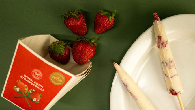 Wimbledon partners with Kuremal for Strawberries and Cream Kulfi