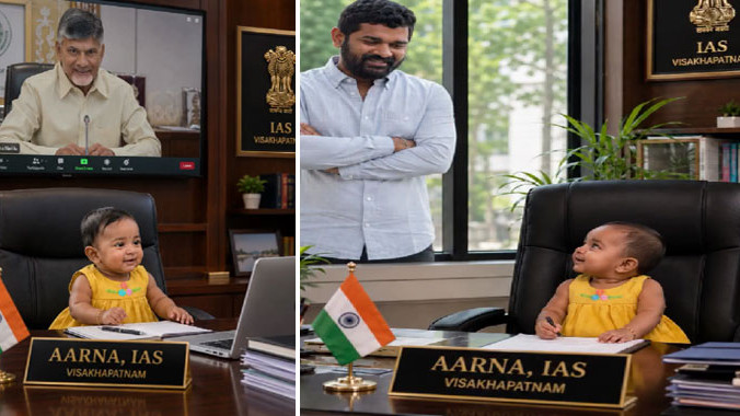 Chandrababu Naidu says little Arna video will make you laugh