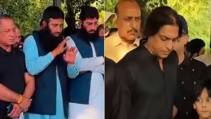 Shoaib Akhtar brother funeral attended by Pahalgam mastermind another embarrassment for Pakistan
