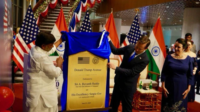 Donald Trump Avenue in Hyderabad Trump shares emotional post on sensational honor