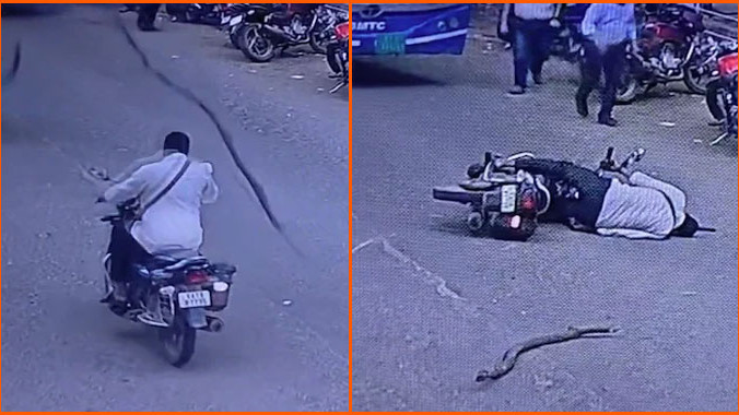 After watching this video you must wear a helmet while bike riding brother