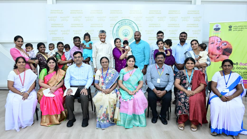 Chandrababu Naidu says conditions changed and children are wealth not a burden