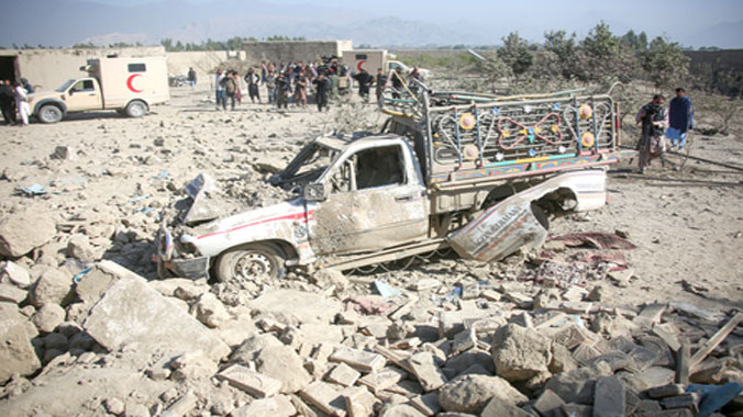 Pakistan double tap attack on Afghanistan peace mantra on one side bloodshed on the other