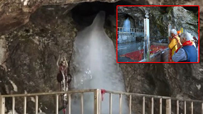 Amarnath Yatra 2026 begins with Prathama Puja in holy cave and no helicopter services this year