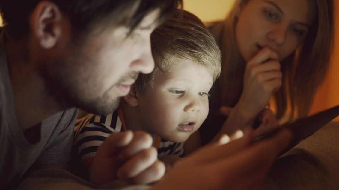 Giving phones to stop crying Childrens future in danger