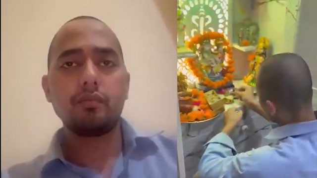 Ayush Malik returns to Hinduism after converting to Islam in Shamli controversy
