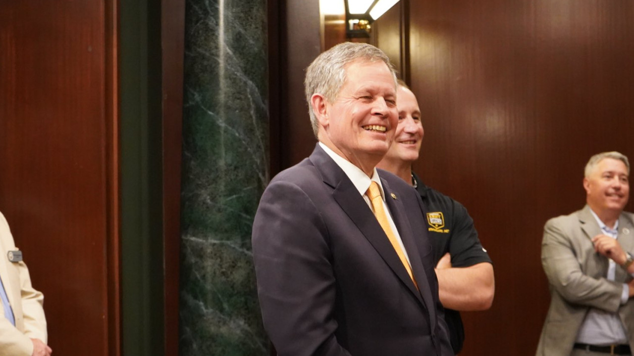 Steve Daines says I will take my phone to India but not to China