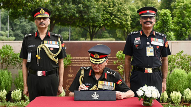 General Dhiraj Seth takes charge as new Army Chief and announces VIJAY mantra