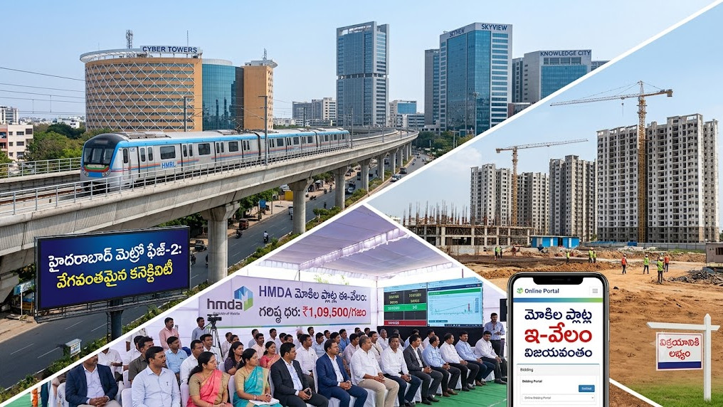 Hyderabad Real Estate steady momentum continues in market